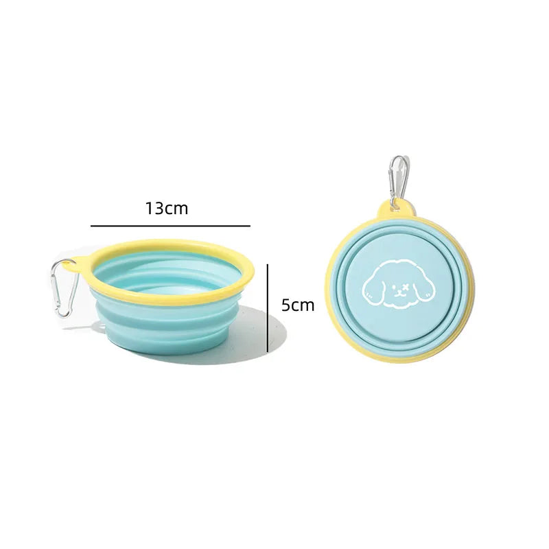 Portable Foldable Pet Bowl 350ml