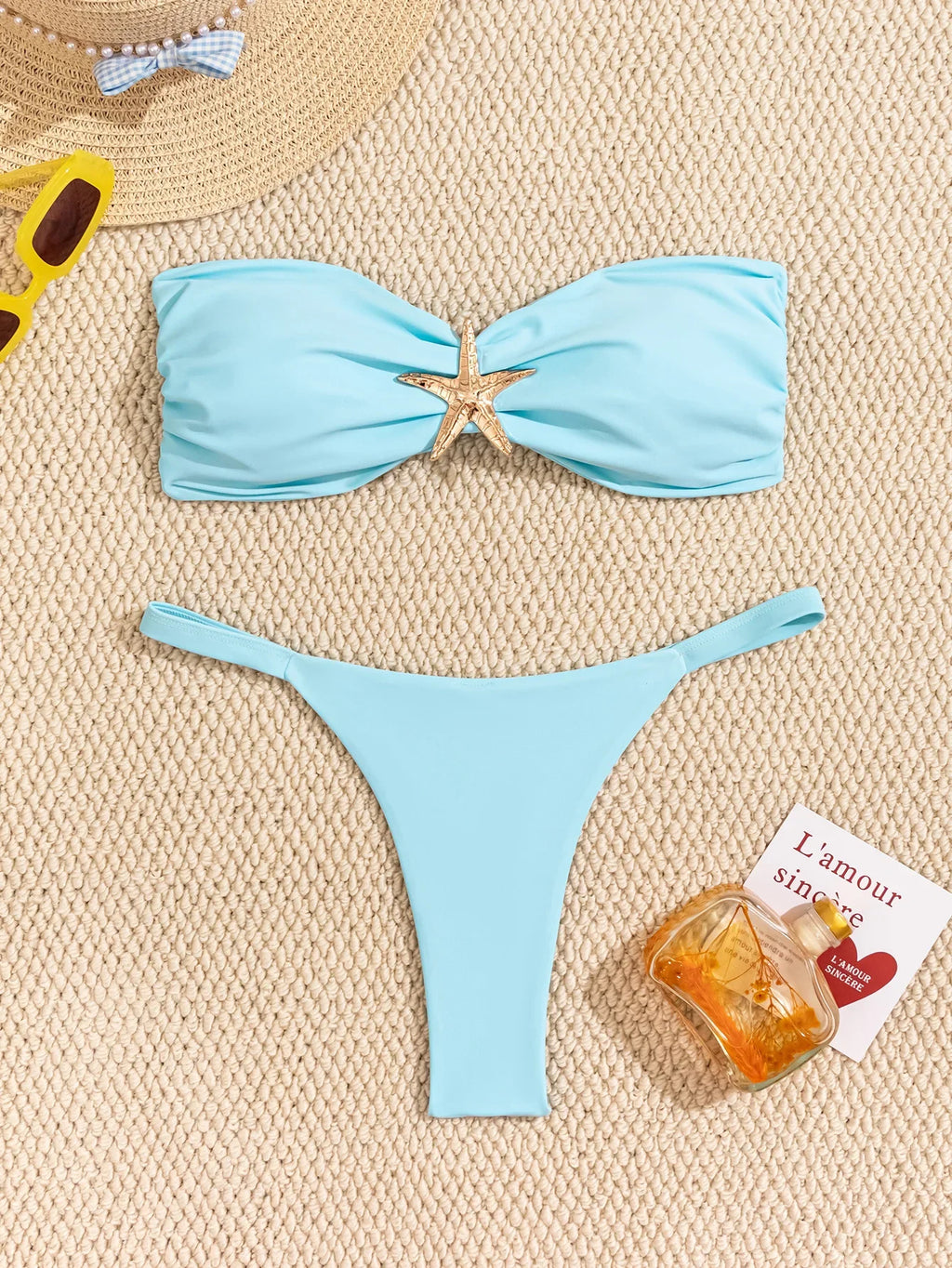 Sexy Bandeau Bikini Set