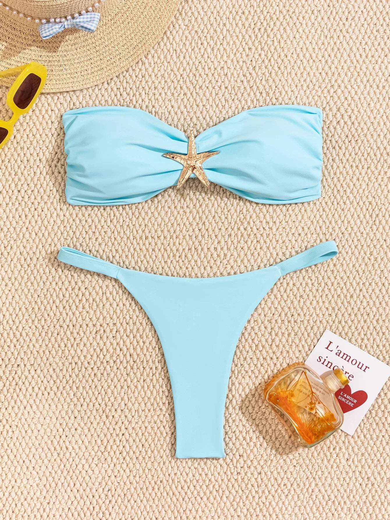 Sexy Bandeau Bikini Set