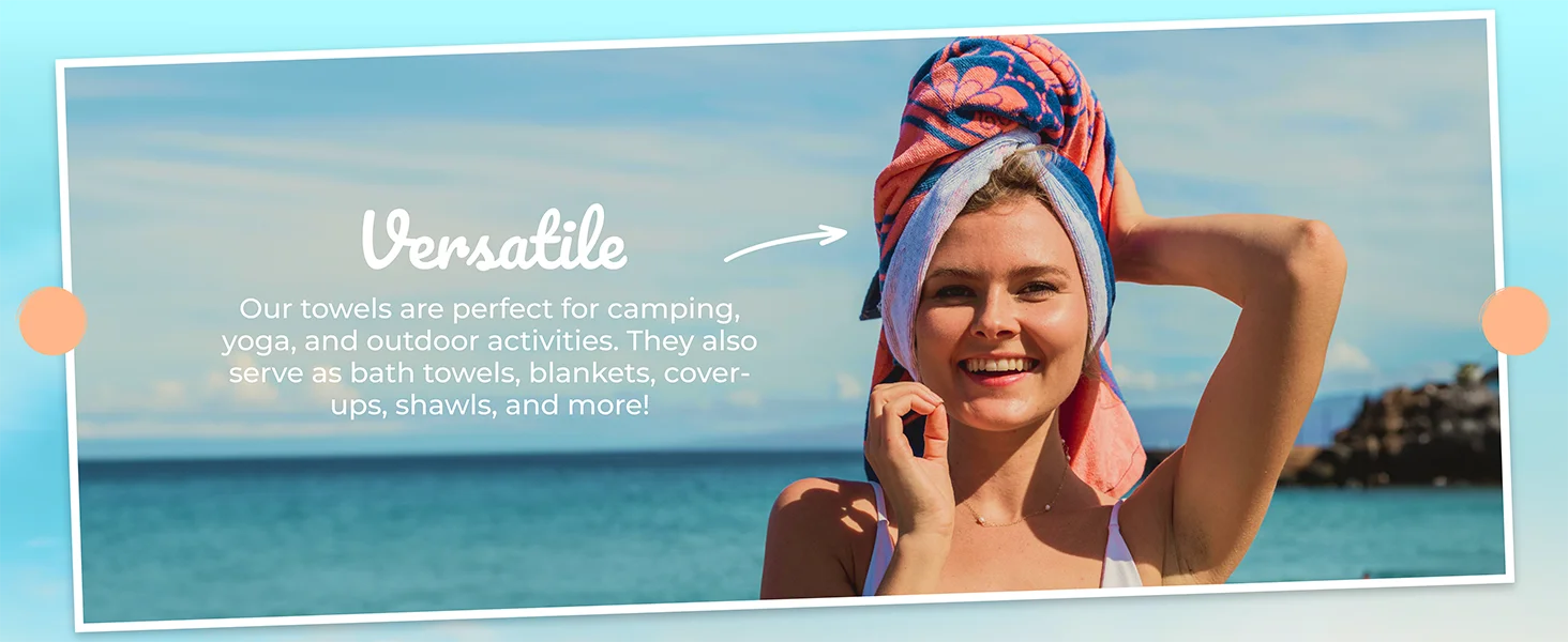TropicZoo Beach Towels