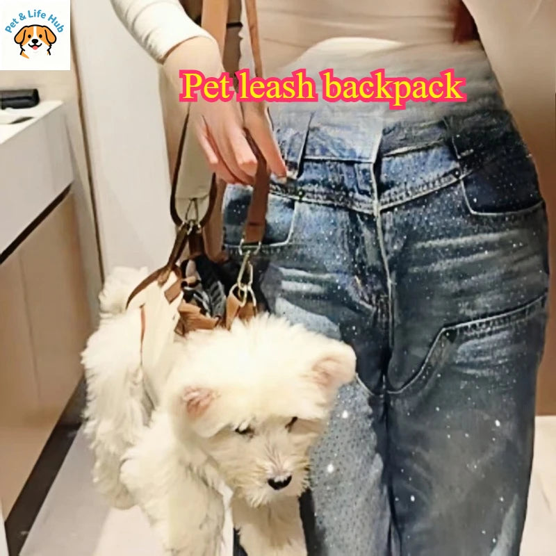 Portable Dog Carrier Crossbody Bag