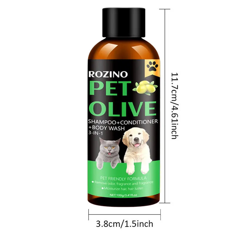 Olive Pet Shampoo & Conditioner
