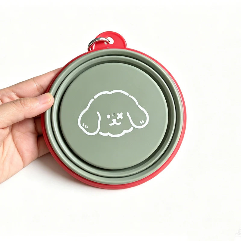 Portable Foldable Pet Bowl 350ml