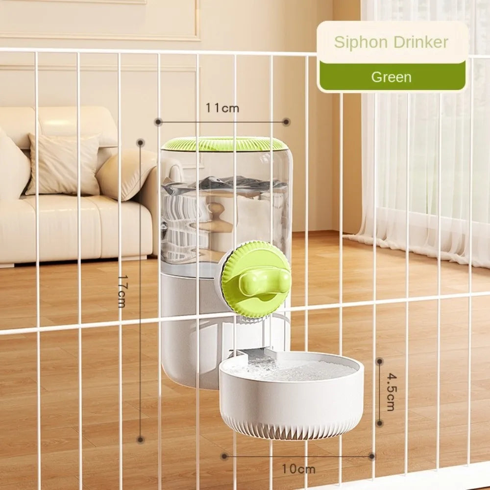 Automatic Hanging Pet Feeder & Water Bowl