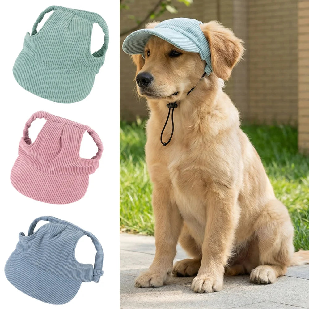 Adjustable Dog Sun Baseball Cap
