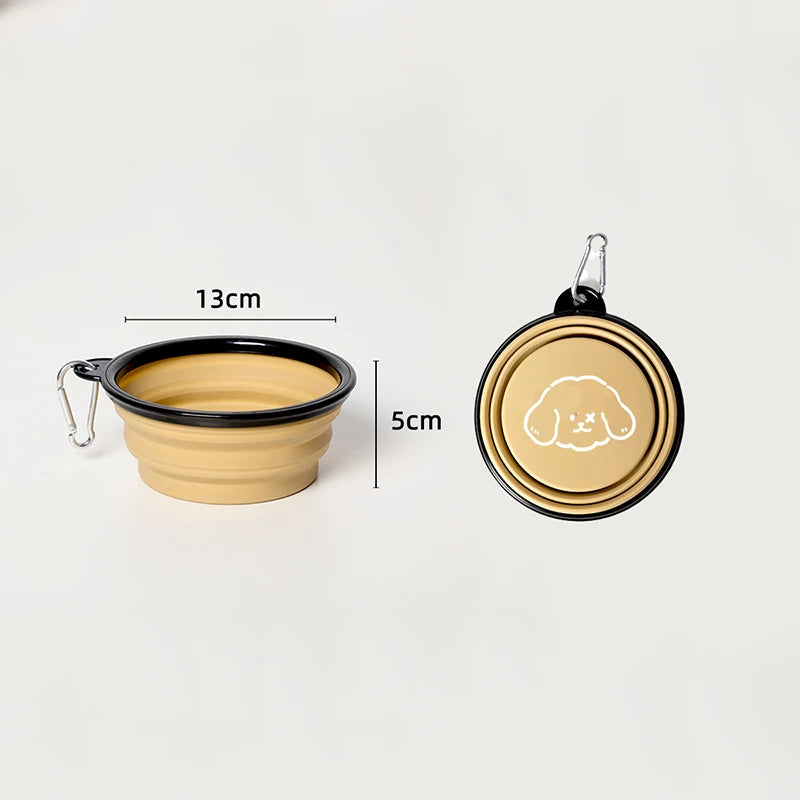 Portable Foldable Pet Bowl 350ml