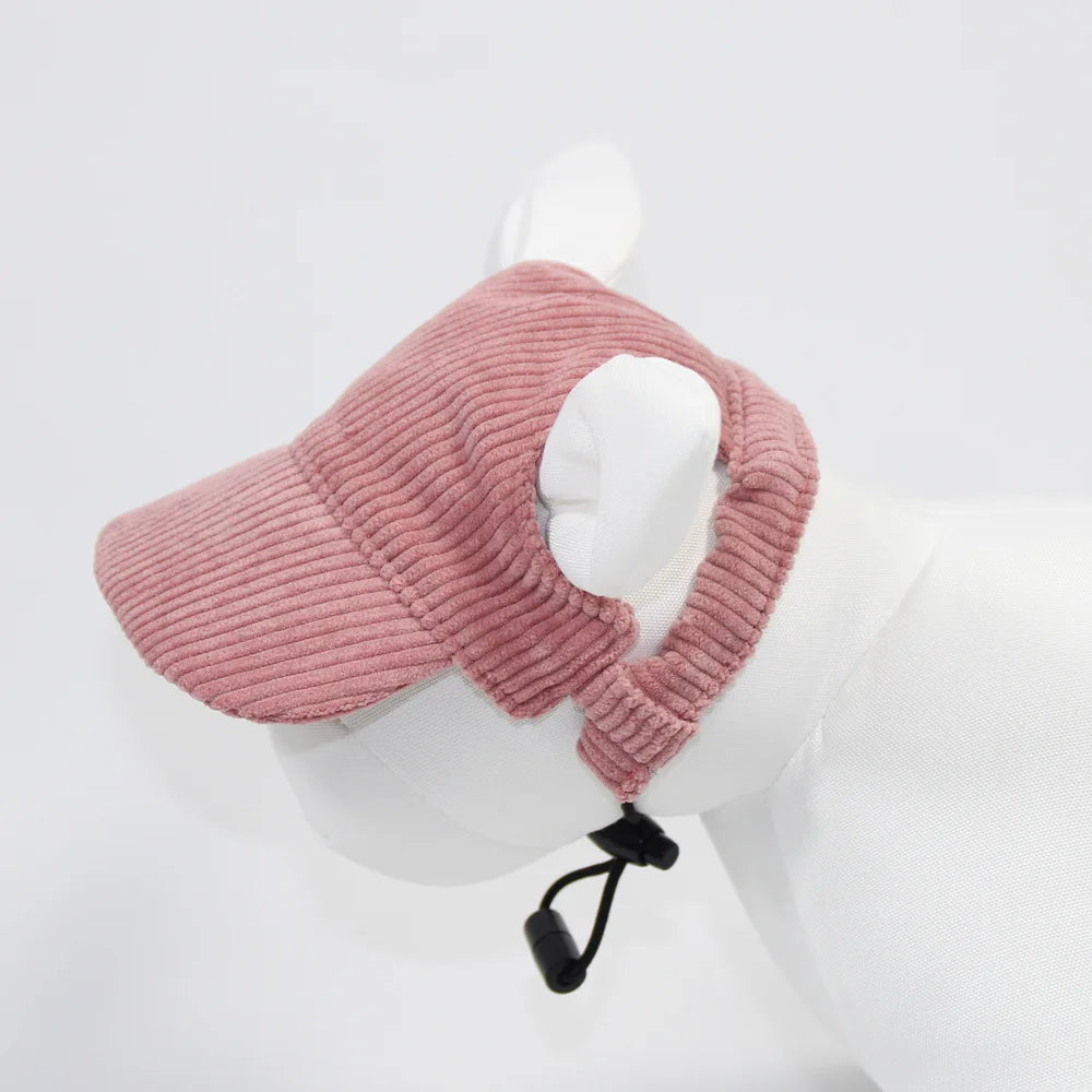 Adjustable Dog Sun Baseball Cap