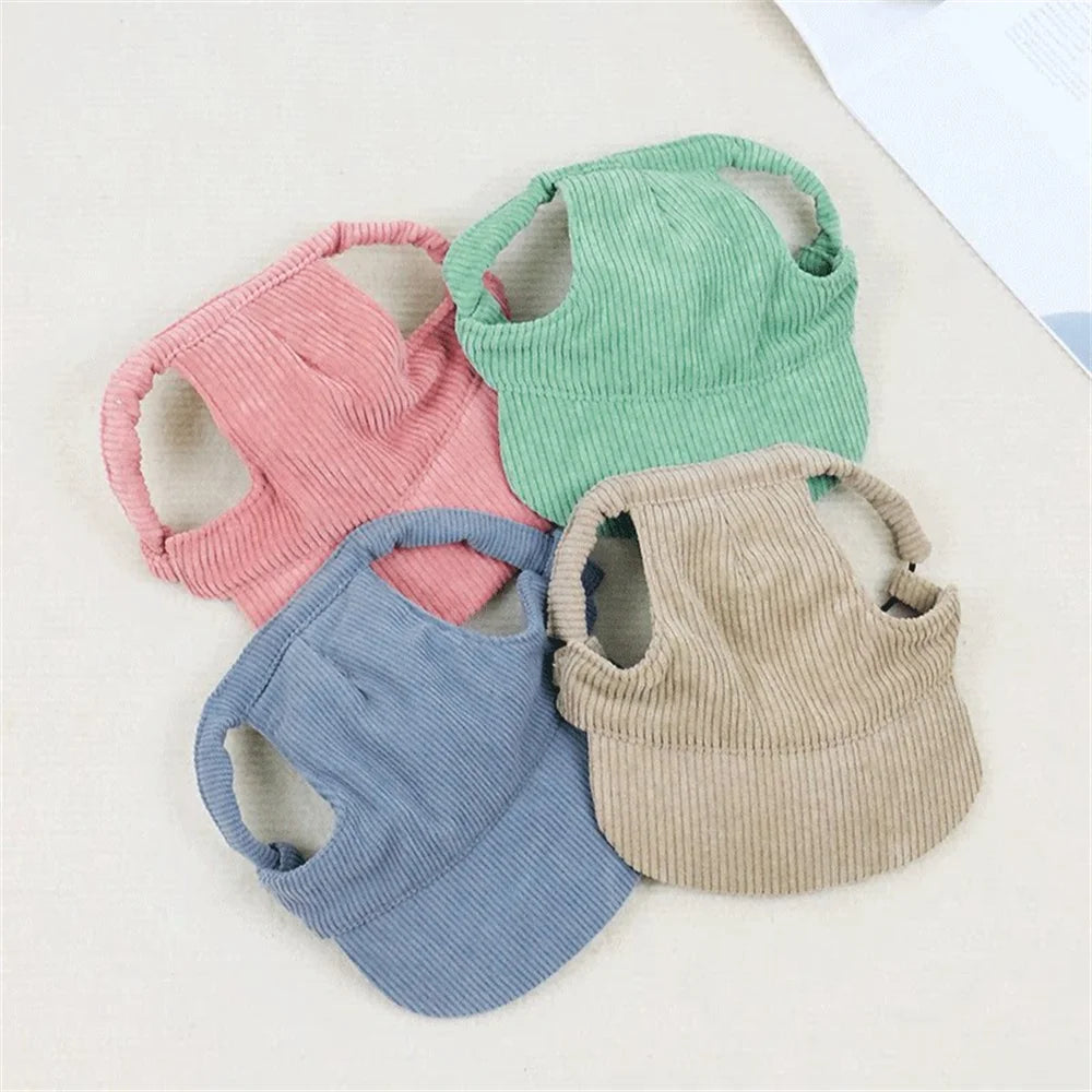 Adjustable Dog Sun Baseball Cap