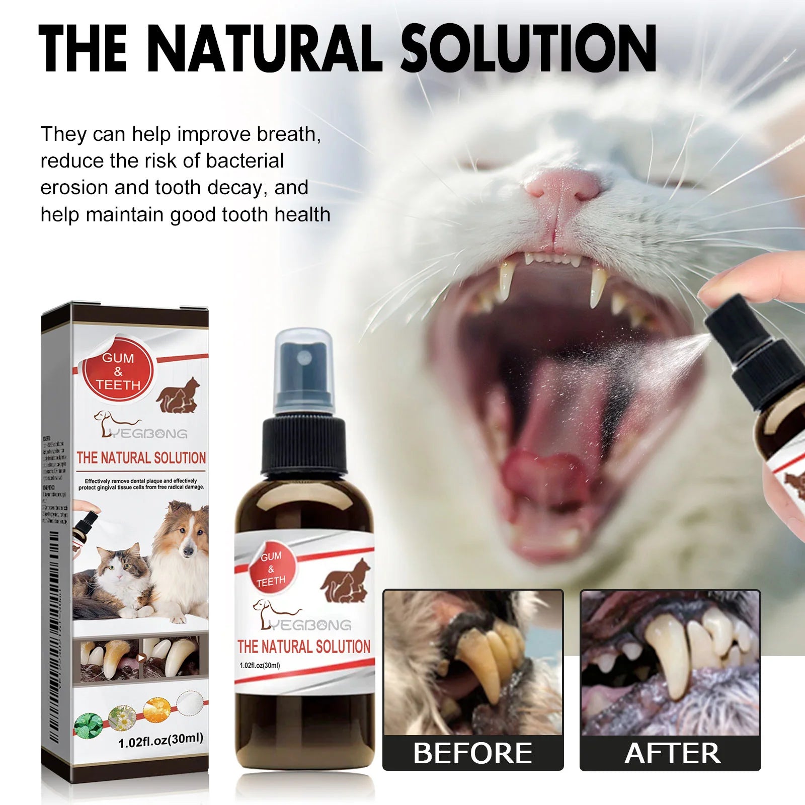 Pet Dental Care Fresh Breath Spray 30ml