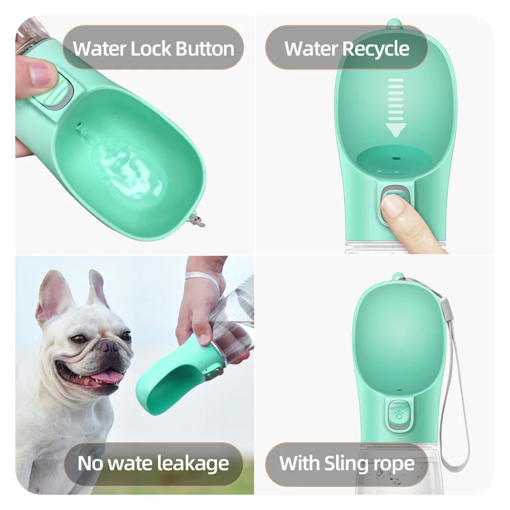 Portable Leak-Proof Dog Water Bottle