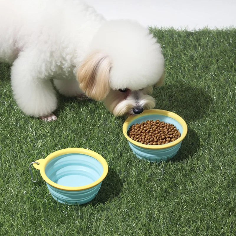 Portable Foldable Pet Bowl 350ml