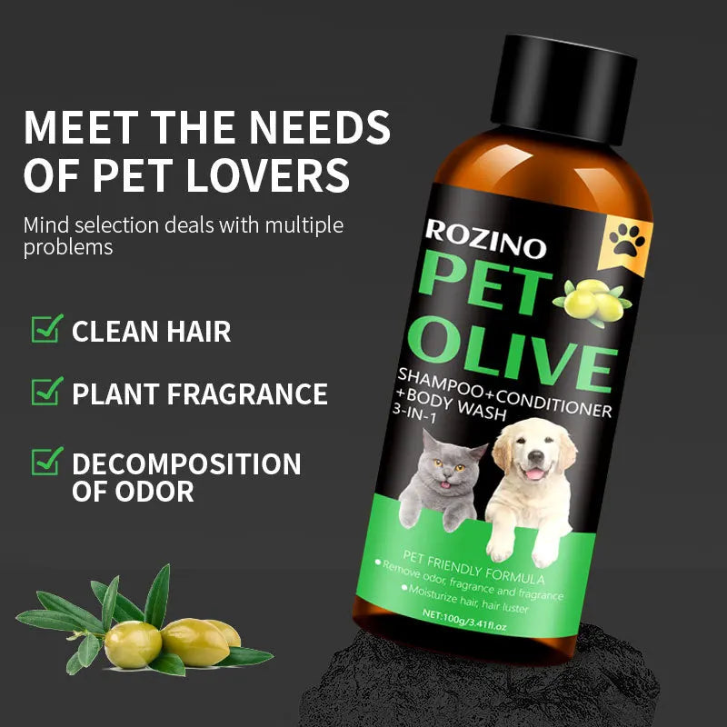 Olive Pet Shampoo & Conditioner