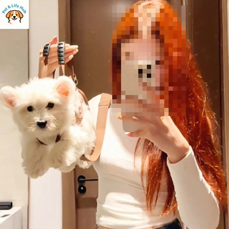 Portable Dog Carrier Crossbody Bag