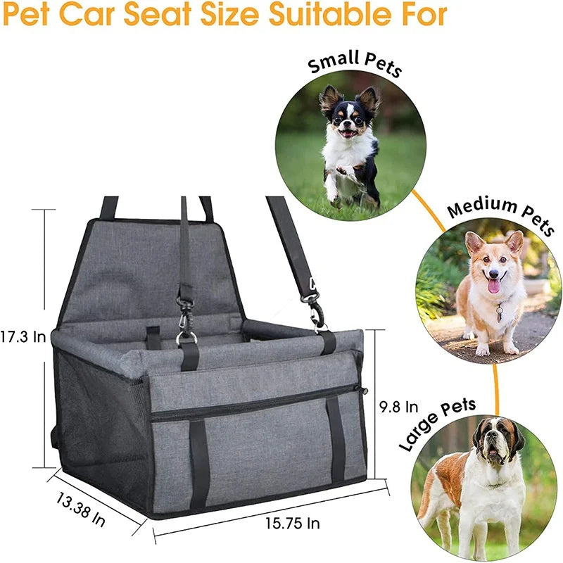 Foldable Dog Car Seat Hammock