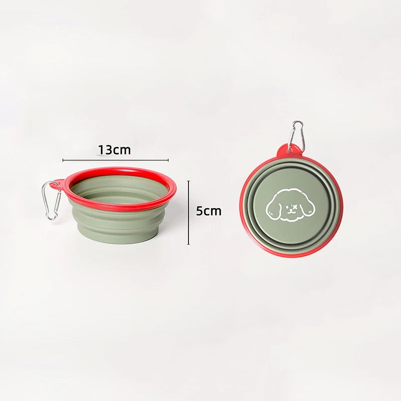 Portable Foldable Pet Bowl 350ml