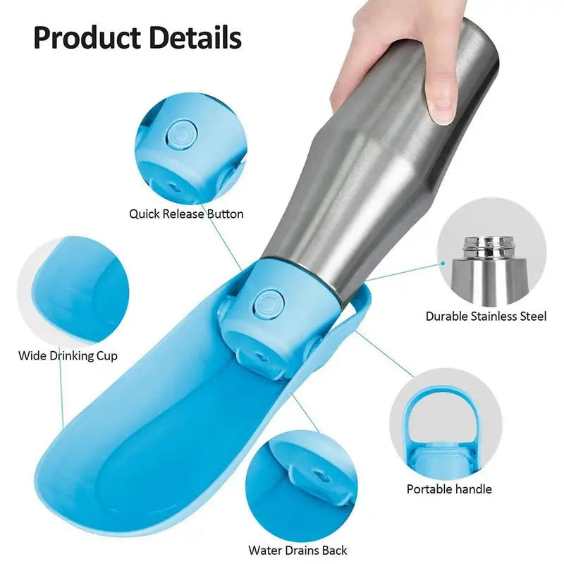 Portable Dog Water Dispenser Bottle
