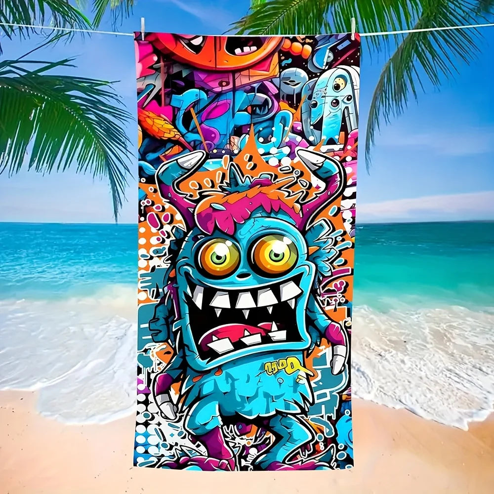Sunny Vibes Fun Towels