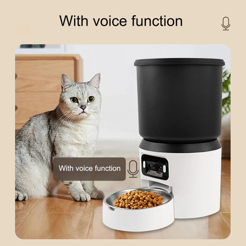 4L Smart Automatic Pet Feeder WiFi