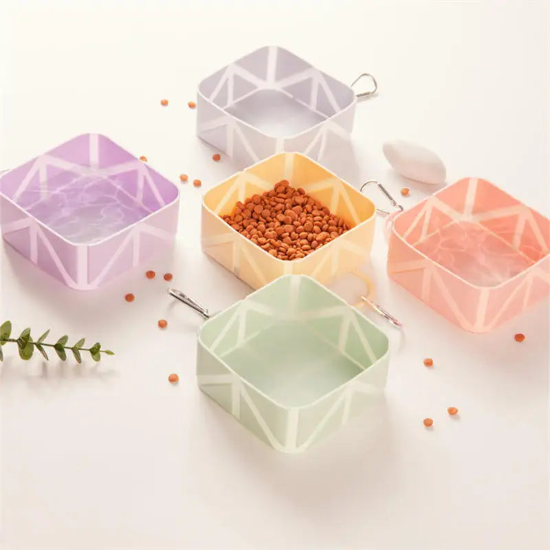 Portable Foldable Dog Bowl