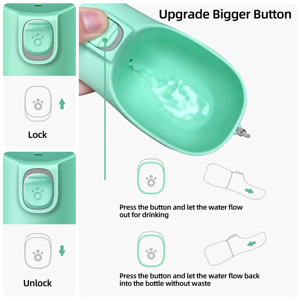 Portable Leak-Proof Dog Water Bottle
