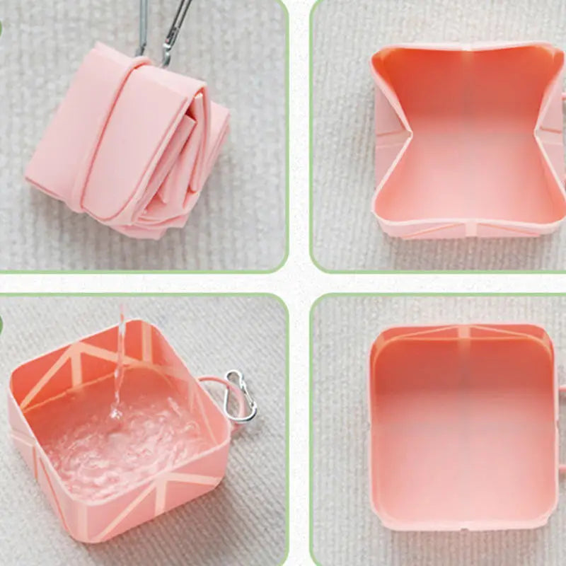 Portable Foldable Dog Bowl